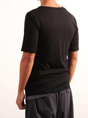 Short Sleeves Tee (Black + Grey Package)